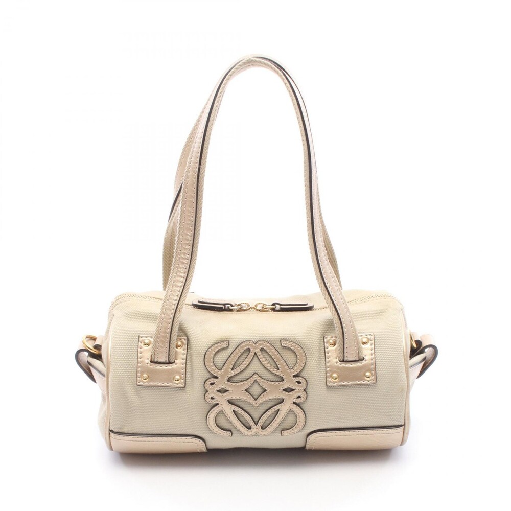 Loewe Anagram Shoulder Handbag Canvas #367473L59B